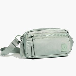 NWOT Madewell Re(Sourced) Convertible Belt Bag, Sage Green